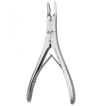 咬骨鉗（雙關(guān)節(jié)彎頭180mm)