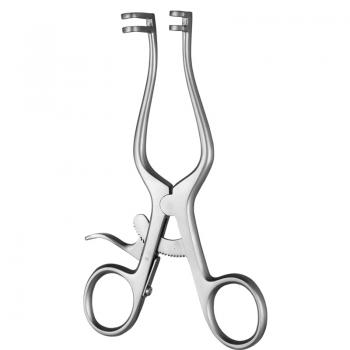 牽開器（多鉤雙齒)
