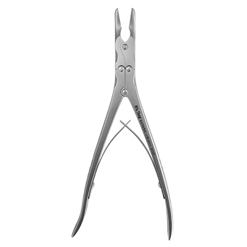 咬骨鉗（雙關(guān)節(jié)彎頭）