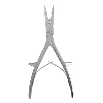 咬骨鉗（雙關(guān)節(jié)大開(kāi)檔尖直）