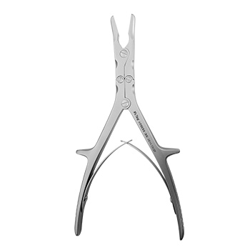 咬骨鉗（雙關(guān)節(jié)大開(kāi)檔彎頭）