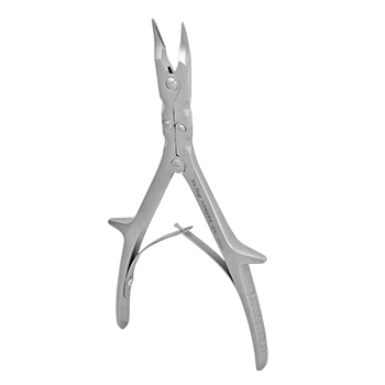 咬骨鉗（雙關(guān)節(jié)大開(kāi)檔尖彎）